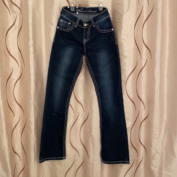 Girls size 12 Wired Heart jeans NWOT - Picture 8 of 12